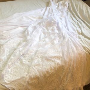Wedding dress, never worn.